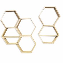 Seinariiul Kalune Design Raf252, 42 x 10 x 37 cm, beež/pähkel