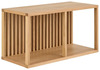 Seinariiul Actona Wellington, 67 x 31 x 36 cm, tamme spoon, pruun