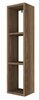 Seinariiul Kalune Design E3 893RAN2309, 18,5 x 22,1 x 90 cm, pähkel
