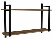 Seinariiul Kalune Design Abat 495SSE1101, pruun/must, 90 x 22 x 60 cm