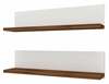 Seinariiul Hanah Home, 60 x 15 x 13 cm, valge
