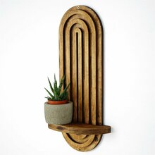 Seinariiul Kalune Design Raf269, 40 x 20 x 9 cm, pähkel