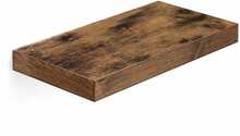 Seinale kinnitatav riiul Vasagle LWS24BX, 40 x 20 x 3,8 cm, pruun