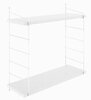 Seinariiul Kalune Design Armoni 2li, 72 x 20 x 58 cm, valge