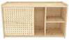 Seinariiul Kalune Design Fore, 65 x 30 x 22 cm, tamm