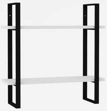 Seinariiul Kalune Design Buba 495SSE1166, 70 x 22 x 70 cm, valge/must