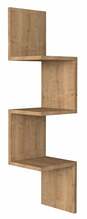Seinariiul Kalune Design Zikzak 835PUQ1670, 25 x 25 x 105,4 cm, tamm