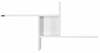 Seinariiul Kalune Design RAF-04-DD-1, 100 x 50 x 18 cm, valge