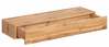Rippuv sahtel ASM Easy typ 05, 100 x 15 x 30 cm, pruun