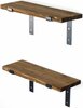 Seinariiul Kalune Design LAM003, 40 x 14 x 16 cm, pruun/must