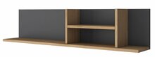 Seinariiul Kalune Design AE103 2640, 120 x 25 x 19,8 cm, antratsiit/pähkel
