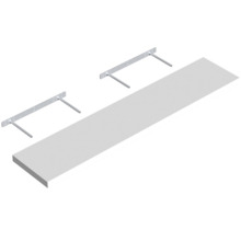 Seinariiul Velano FS 118/24, 118 x 23,5 x 3,8 cm, valge