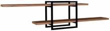 Seinariiul Kalune Design Mone 495SSE1120, 120 x 18 x 30 cm, pruun/must