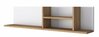 Seinariiul Kalune Design AE103 2641, 120 x 25 x 19,8 cm, valge/pähkel
