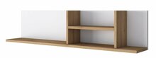 Seinariiul Kalune Design AE103 2641, 120 x 25 x 19,8 cm, valge/pähkel