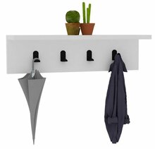 Seinariiul Kalune Design Ayla 835PUQ1636, 60 x 16,3 x 14,5 cm, valge
