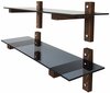 Seinariiul Kalune Design R202, 85 x 25 x 25 cm, pähkel