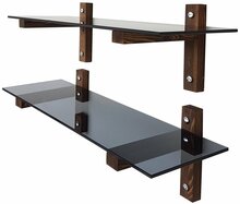 Seinariiul Kalune Design R202, 85 x 25 x 25 cm, pähkel