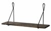 Seinariiul Kalune Design Amaryllis, 60 x 15 x 27 cm, must/pähkel