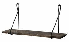 Seinariiul Kalune Design Amaryllis, 60 x 15 x 27 cm, must/pähkel