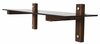 Seinariiul Kalune Design R101, 85 x 25 x 25 cm, pruun/hall