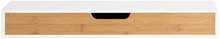 Seinariiul Sobuy FRG93-WN, 60 x 24 x 8 cm, heledapruun/valge