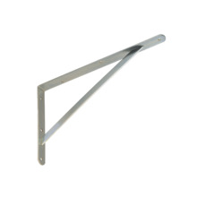 Riiulikandur Velano WSWP 400 ZN, 400 x 250 x 4 mm, kroom