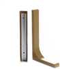 Riiulikandur Bolis Italia A024 Leo, 240 x 144 mm, pruun, 2 tk