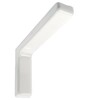 Riiulikandur Bolis Italia A018 Leo, 180 x 114 mm, valge, 2 tk