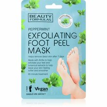 Kooriv jalamask Beauty Formulas Peppermint, 1 paar