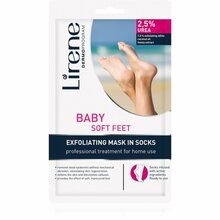 Kooriv jalamask sokid Lirene Exfoliating Treatment Socks, 1 tk