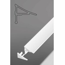 Tihendusviimistlusriba Ravak 11/1100, valge, XB461100001, 110 cm