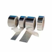 Tihenduslint Facot NALU 0050 R, alumiiniumfoolium, 50 m x 50 mm