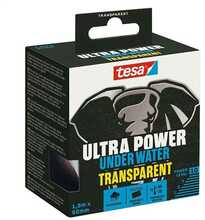 Parandusteip Tesa Ultra Power Under Water Transparent, 1,5 m x 50 mm