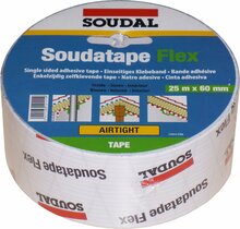 Elastne tihendusteip Soudal Soudatape Flex, 60 mm x 25 m