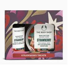 Kingitus kehale The Body Shop Strawberry Treats, 140 ml