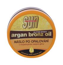 Kehavõi pärast päevitamist Vivaco Sun Argan Bronze Oil sädelevate osakestega, 200 ml