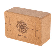 Joogaplokk HMS KJ02, 22x10x15 cm, pruun