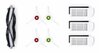 Hoolduskomplekt Ecovacs Service Kit D-KT01-0022, X1, X1 Plus, T10, T10 Turbo