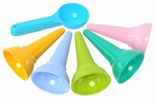 Liivavormide komplekt Technok Ice Cream Cone, 6 tk, erinevad värvid