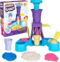 Kinetilise liiva komplekt Spin Master Kinetic Sand Soft Serve Station 6068385, mitmevärviline, 396 g