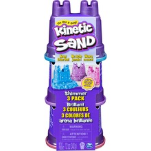 Kineetilise liiva komplekt Spin Master Kinetic Sand Shimmer 6053520, 340 g