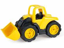 Mängutraktor Lena Earth Mover 01260, must/kollane