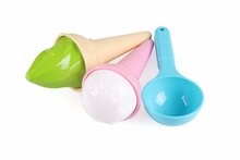 Liivavormide komplekt Lean Toys Ice Cream, 5 tk, erinevad värvid