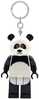 Võtmehoidja LEGO Minifigures Panda LGL-KE195H, must/valge, taskulambiga