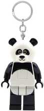 Võtmehoidja LEGO Minifigures Panda LGL-KE195H, must/valge, taskulambiga