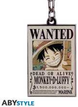 Võtmehoidja AbyStyle One Piece Wanted Luffy