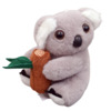 Võtmehoidja Lean Toys plüüsist koala