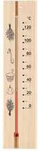 Sauna termomeeter 4Living, puidust, 182887