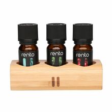Saunaessentside komplekt Rento, 3 x 10 ml, bambusalusel